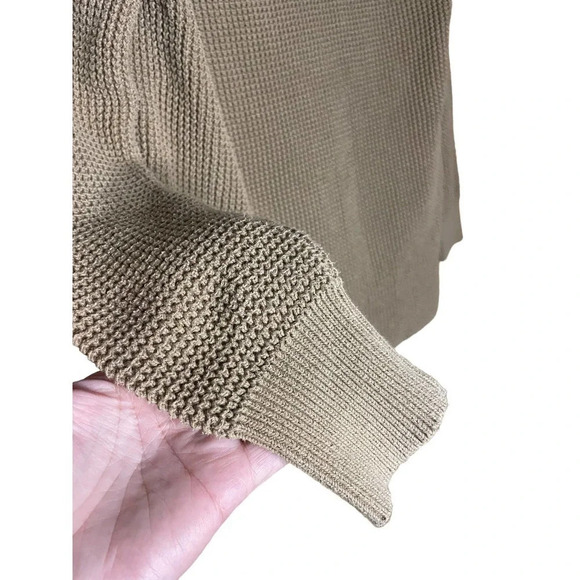 MICHAEL Michael Kors Camel Knit Sweater with Large Cowl Neck Size Small - Picture 11 of 12